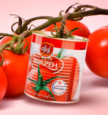 تهیه انواع رب گوجه آوازه 800 گرمی