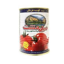 رب گوجه فرنگی نیم کیلو برای صادرات