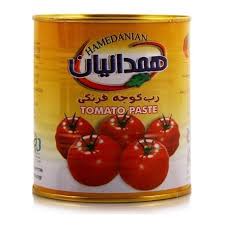 صادرات رب گوجه فرنگی قوطی 800 گرمی همدانیان