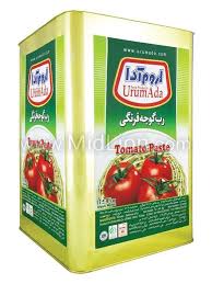 کارخانه تولید رب گوجه حلب 10 کیلو