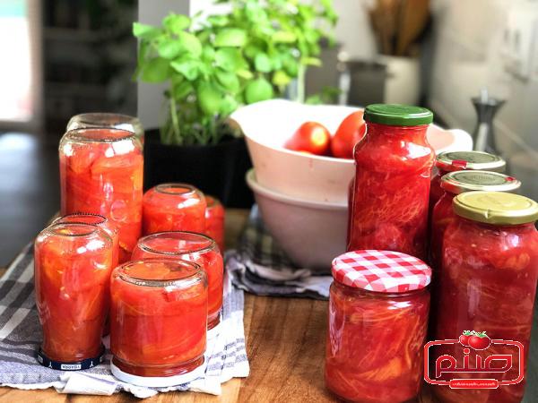 عرضه انواع رب گوجه فرنگی صنعتی