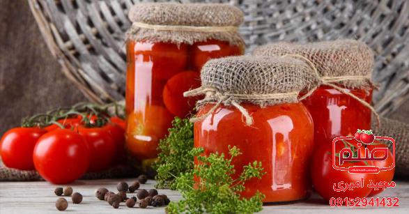 صادرات انواع رب گوجه فرنگی فله ای