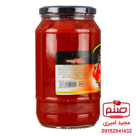 کیفیت انواع رب گوجه فرنگی شیشه ای