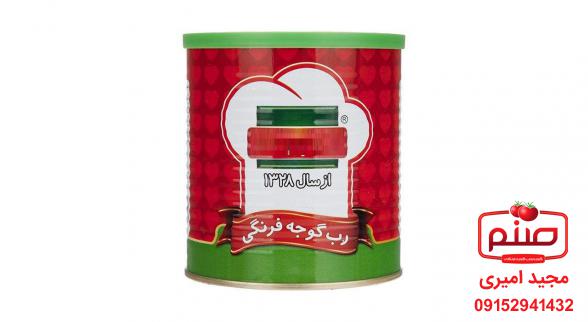 تولیدکنندگان انواع رب گوجه فرنگی 700 گرمی